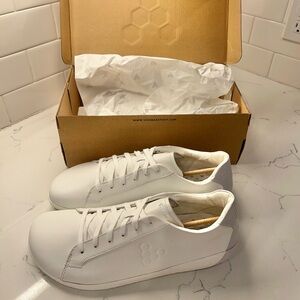 Vivobarefoot White Casual Sneakers (Geo Court M) *NEVER WORN*